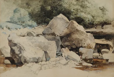 Rocks in a Mountain Stream